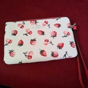 COACH Fruity Wristlet